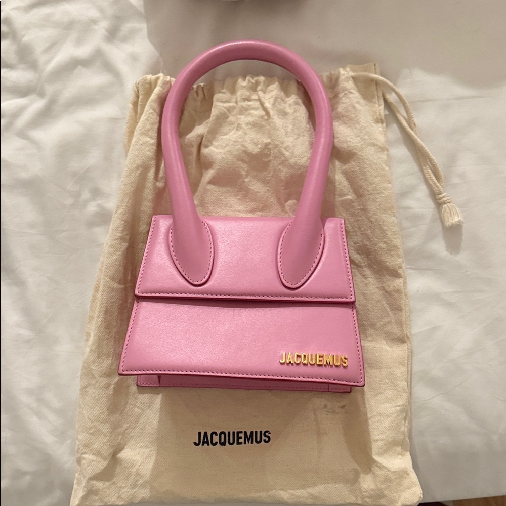 Jacquemus Vibrant Pink Mini Bag